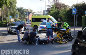Scooterrijder gewond bij ongeval met auto Verdilaan Naaldwijk