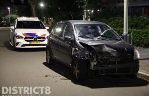 Dronken automobilist rijdt tegen geparkeerde auto aan Laan van Poot Den Haag