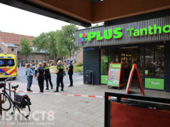 PLUS supermarkt ontruimd na mogelijke lekkage van gevaarlijke stoffen Bikolaan Delft