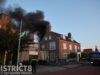 Meerdere woningen ontruimd na grote brand op dak van woning Kwaklaan Wateringen