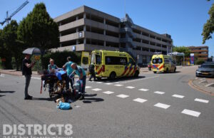 Fietser zwaargewond na botsing met auto Visseringlaan Rijswijk