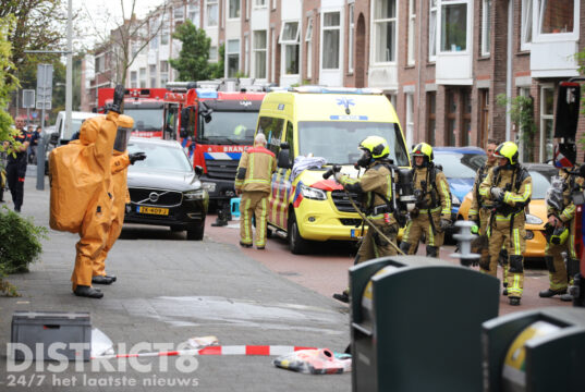 Politie treft drugslab aan in woonwijk, man aangehouden Meidoornstraat Den Haag