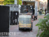 Gespecialiseerd bedrijf ontruimt groot drugslaboratorium Meidoornstraat Den Haag