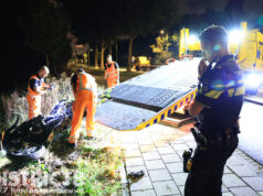 Motorrijder rijdt van talud bij eenzijdig ongeval Kfar-Savaweg Delft