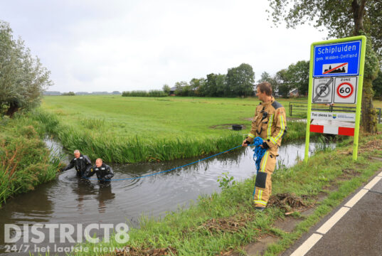 Vermist persoon leidt tot grote zoekactie door hulpdiensten Zouteveenseweg Schipluiden