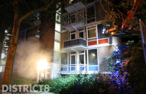 Bewoner gewond bij korte maar felle woningbrand Sterrenoord Den Haag