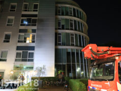 Meerdere woningen ontruimd bij brand in flat Van Embdenstraat Delft
