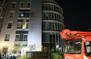 Meerdere woningen ontruimd bij brand in flat Van Embdenstraat Delft