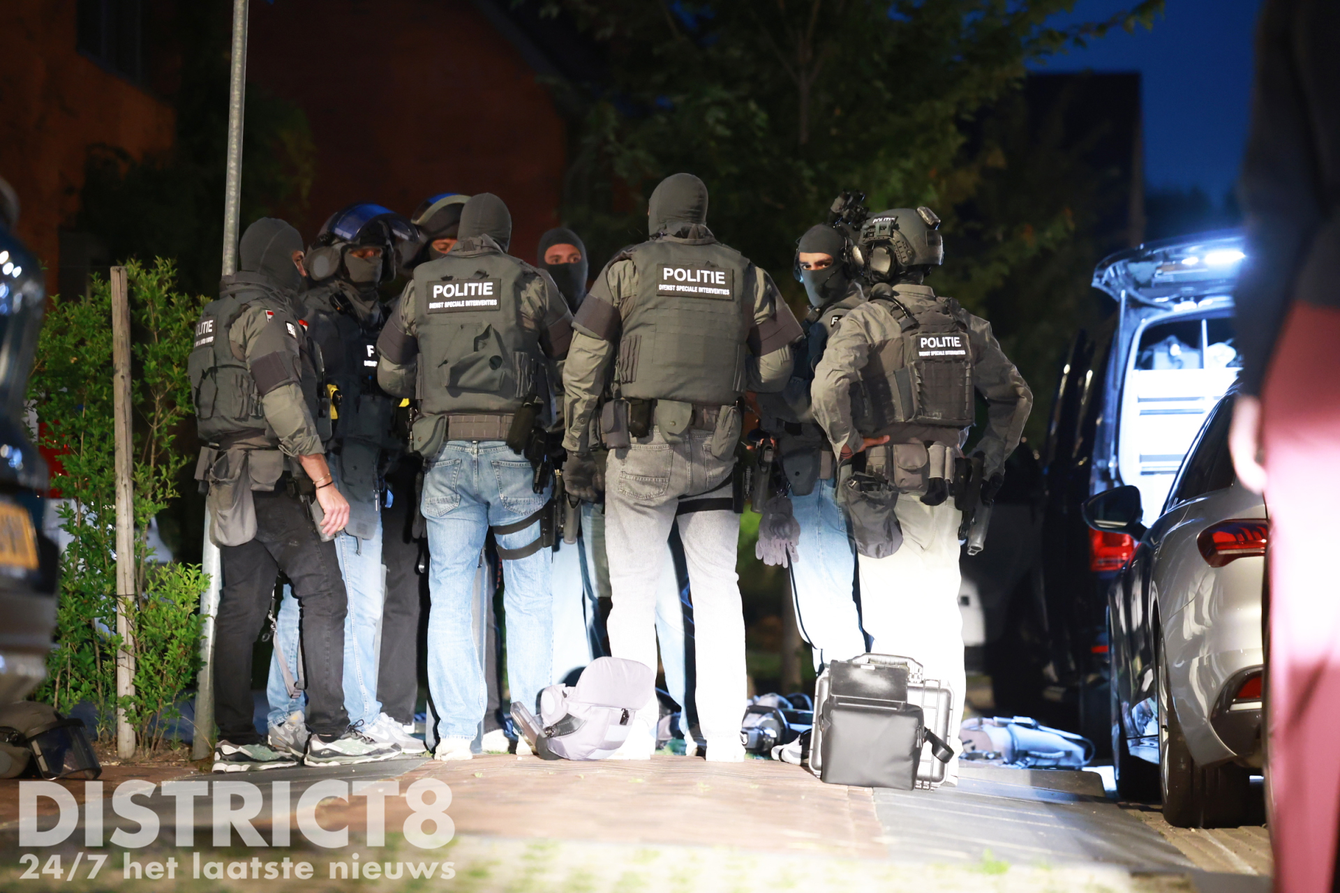 Grote politieactie na melding van gijzeling, politie-inval op laatste moment afgeblazen Gugelhof Del