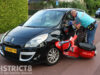 Scooterrijder gewond na botsing met auto Delftweg Rijswijk
