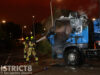 Cabine van vrachtwagen verwoest door brand Franklinstraat ‘s-Gravenzande