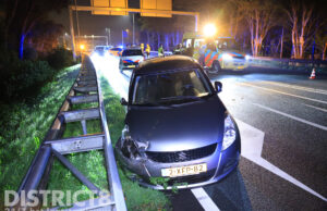 Automobilist aangehouden voor poging doodslag na inrijden op motoragent N470 Delft / Delfgauw