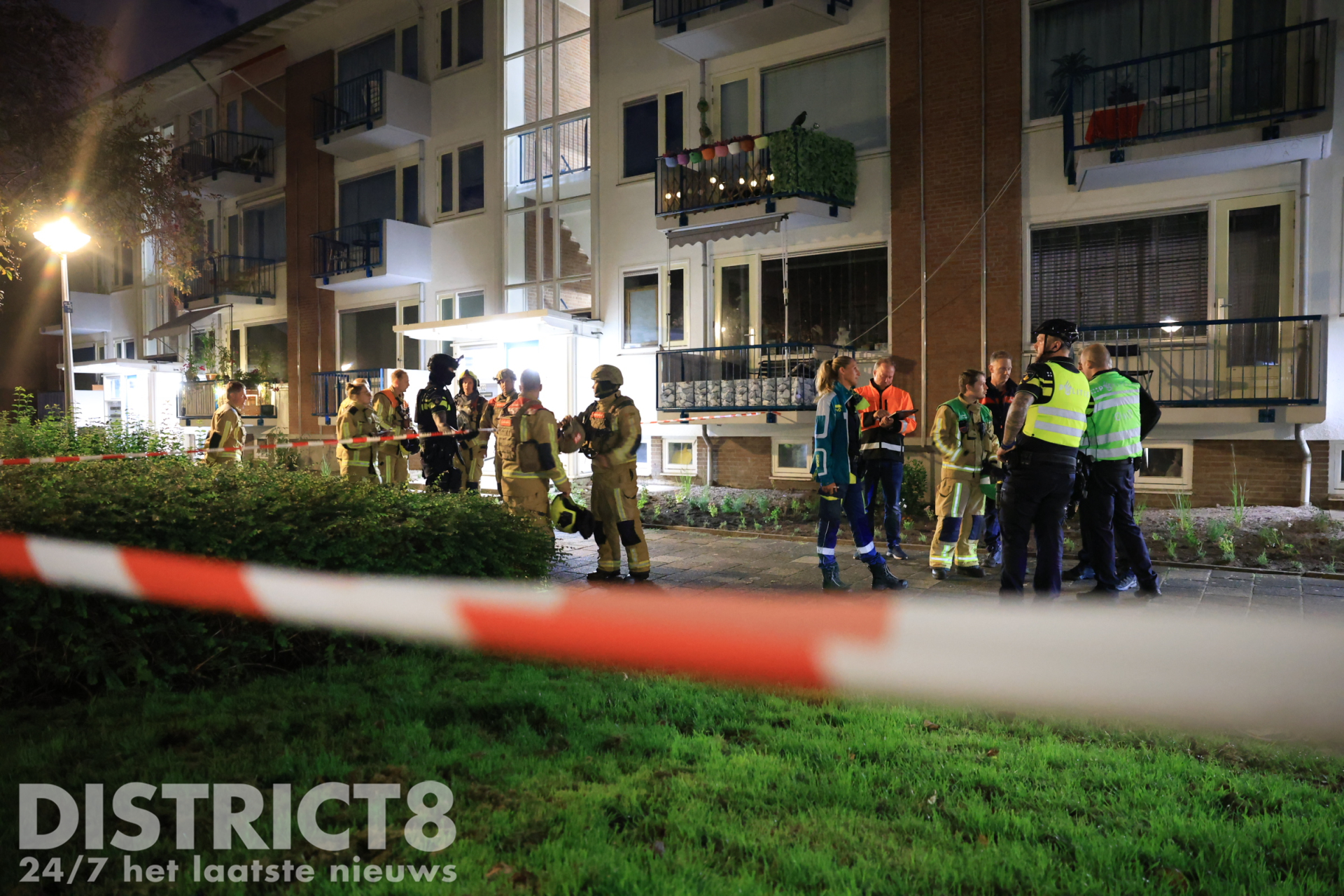 Wijk afgezet na melding van ernstig verwarde man in woning Waterblok Delft