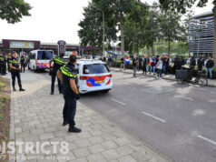Spanning rond AZC door demonstratie Kleveringweg Delft