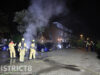 Geparkeerde auto zwaar beschadigd door brand Wouwstraat Delft
