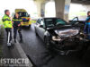 Gewonde naar ziekenhuis na kop-staartbotsing op toerit A13 Delft