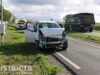 Flinke schade na aanrijding tussen auto en vrachtwagen Strikledeweg N470 Delfgauw