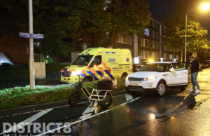 Fietsbezorger gewond bij botsing met auto Koningin Julianalaan Voorburg