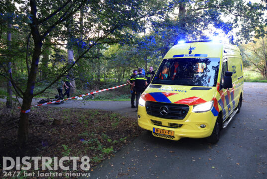 Traumahelikopter ingezet na aantreffen zwaargewonde fatbiker Pad van Viruly Delft