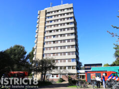 Meerdere bewoners van studentenflat ontruimd na brand op zevende etage Aan ’t Verlaat Delft