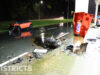 MINI verliest motorblok bij harde botsing tegen pijler van tankstation Kruithuisweg / N470 Delft