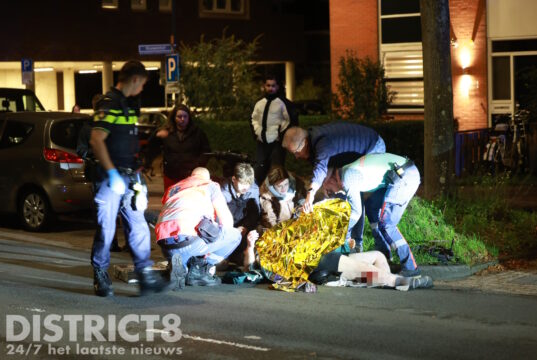 Hond overleden en voetganger zwaargewond na aanrijding met motorrijder Oude Trambaan Leidschendam