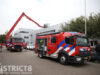 Kleine brand in pand van HTM Zinkwerf Den Haag