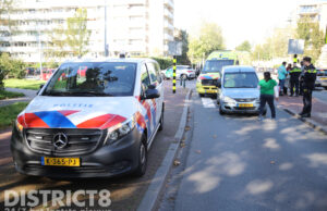 Voetganger gewond bij aanrijding op oversteekplaats Groen van Prinstererlaan Den Haag