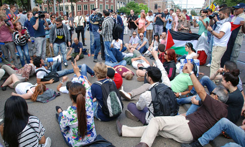 5 augustus 39 Aanhoudingen bij demonstratie Den Haag