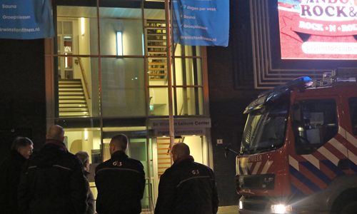 10 januari Sr. Winston Leisure Center ontruimd bij brandmelding Kessler Park Rijswijk
