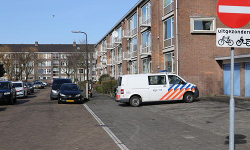 4 maart Explosieven Opruimingsdienst Defensie haalt projectiel uit woning Doctor Wibautlaan Rijswijk