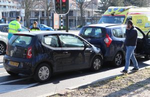 Drie voertuigen betrokken bij ongeval Generaal Spoorlaan Rijswijk
