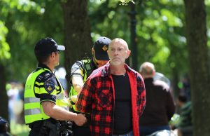 Flinke politie-inzet bij verboden demonstratie Malieveld Den Haag
