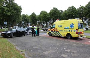 Schade door ongeval tussen twee personenauto’s Schaapweg Rijswijk