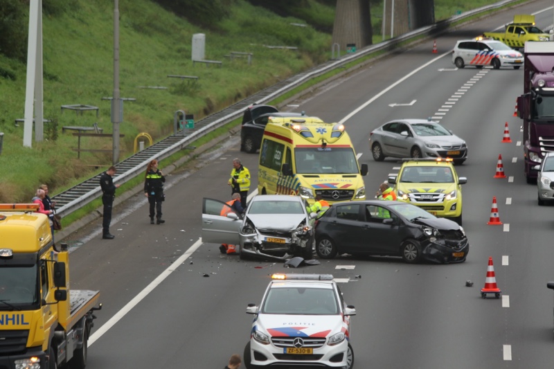 Flinke Verkeerschaos Vanwege Aanrijding A4 Bij Rijswijk District8 Net