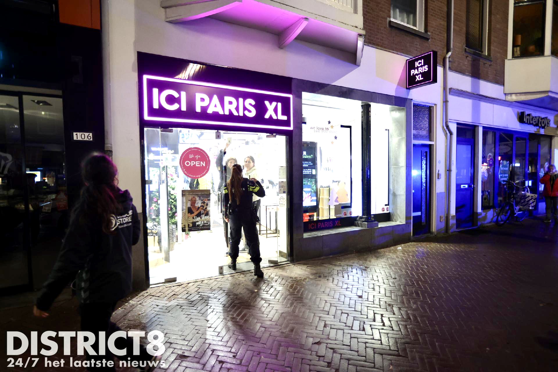 Doodt leerling Onderscheiden Overval op filiaal 'ICI Paris XL' Frederik Hendriklaan Den Haag -  District8.net