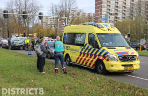 Gewonde bij aanrijding met meerdere voertuigen Prinses Beatrixlaan Delft