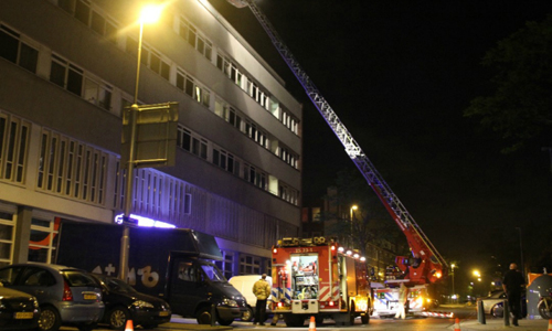 28 april Middelbrand in studentencomplex Rotterdam