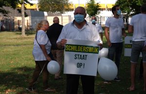 Bewoners houden protestmars door ongeregeldheden in Haagse Schilderswijk