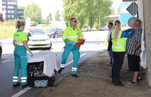 Gewonde bij flinke kop-staart aanrijding Laan van Delfvliet Rijswijk