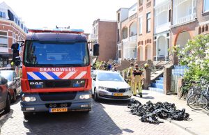 Veel rook bij brand in meterkast Dirk Hoogenraadstraat Den Haag