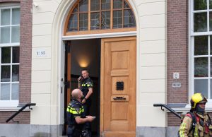 Buurtbewoners ruiken brandlucht Hooftskade Den Haag