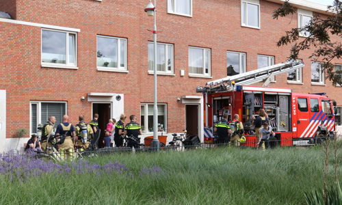 20 augustus Brand in een spouwmuur Zeezwaluwstraat Den Haag