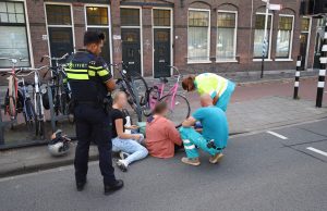 Wederom aanrijding op oversteekplaats Julianalaan Delft