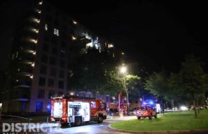 Grote brand in appartementencomplex Loevesteinlaan Den Haag
