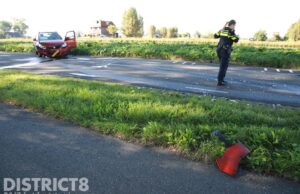 Bestuurder vlucht na aanrijding Rotterdamseweg Schipluiden