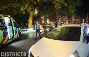 Fietser met spoed vervoerd na aanrijding met automobilist Benoordenhoutseweg Den Haag