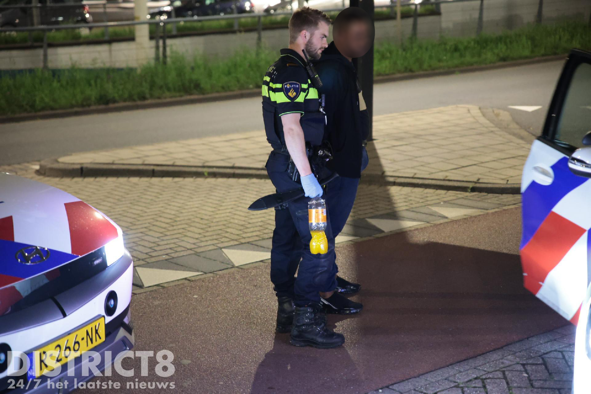 Mannen Met Groot Mes Aangehouden Na Melding Van Woningoverval