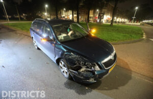Automobilist aangehouden bij flinke aanrijding Van Boetzelaerlaan Den Haag