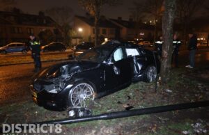 Alcolmobilist aangehouden na ongeval Sir Winston Churchilllaan Rijswijk